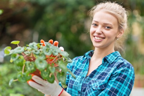 Garden waste and recycling practices in Newington